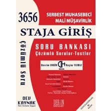 Derin Yayınları Serbest Muhasebeci Mali Müşavirlik Soru Bankası