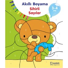 UÇANBALIK Akıllı Boyama Sihirli Sayılar 3-4 Yaş Uçanbalık
