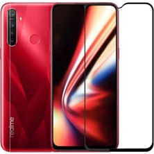 Realme C3 Kenarları Kırılmaya Dayanıklı Cam Ekran Koruyucu