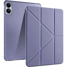 Magicool Xiaomi Redmi Pad Pro 12.1 Kılıf Kalemlikli Mars Tablet Kılıfı - Lila