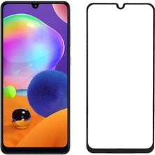 Epro Samsung A31 Uyumlu Siyah Seramik Nano Tam Kaplayan Kırılmaz Esnek Ekran Koruyucu