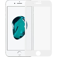 Epro Iphone 7 / 8 Beyaz Seramik Nano Ekran Koruyucu Tam Kaplayan Kırılmaz Esnek Cam