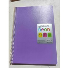 My Note Neon A4 Kareli Defter 120YP