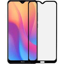 Epro Redmi 8A Uyumlu Siyah Seramik Nano Ekran Koruyucu Tam Kaplayan Kırılmaz Esnek Cam