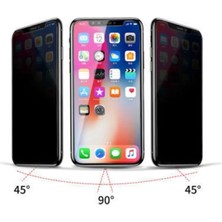 Doğan Shop Iphone x Hayalet Cam 9d Gizli Ekran Koruyucu Cam Tam Kaplama Siyah