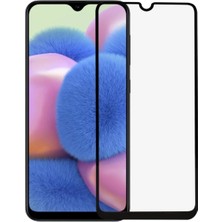 Epro Samsung A30S Uyumlu  Siyah Seramik Nano Ekran Koruyucu Tam Kaplayan Kırılmaz Esnek Cam
