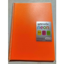 My Note Neon A4 Kareli Defter 120YP
