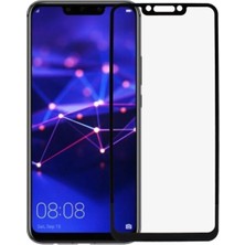 Epro Siyah Huawei Mate 20 Lite Uyumlu Seramik Nano Ekran Koruyucu Tam Kaplayan Kırılmaz Esnek Cam