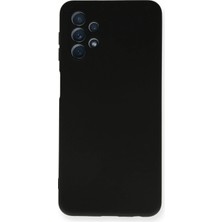 Dtech Samsung Galaxy A52 Kılıf Nano Içi Kadife Silikon - Siyah Siyah