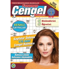Maxi Yayıncılık Fenomen Çengel Bulmaca 29