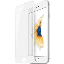 Teleface Iphone 7 Plus Ceramic Nano Kırılmaz Tam Kapatır Beyaz