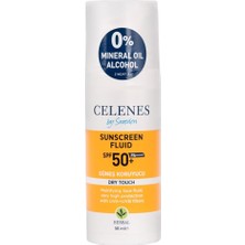 Celenes By Sweden Celenes Herbal Spf 50+ Güneş Koruyucu Krem Dry Touch (50 Ml)