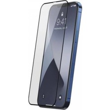 Universal Iphone 12 Pro Full 3D Siyah Seramic Ekran Koruyucu Blue Team