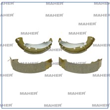 Maher Fren Balata Albea 03-09 Levyeli Pabuç Arka (Bendıx Fren Sistemi Için) +1mm