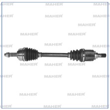 Maher BZT RENAULT FLUENCE 2009= / MEGANE III 2008-2015; ÖN AKS KOMPLE SOL 1.5DCI 6 İLERİ A-T 632MM 8200966862