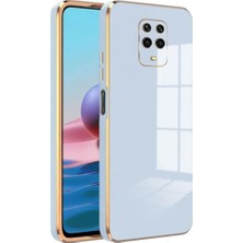 MCasering Xiaomi Redmi Note 9 Pro Uyumlu Telefon Kılıfı Volet Silikon Kılıf Rose Gold Renk-74