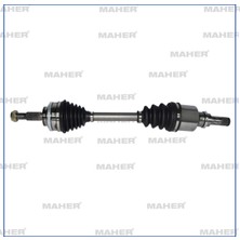 Maher Renault Symbol 2008-2012 Aks Komple Ön Sol ABSLİ 605MM 1.5DCI