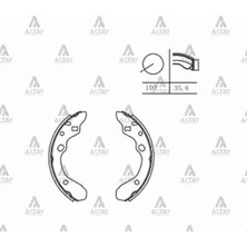 Maher Mazda 323 1993-1998 Fren Balatası Arka B5Y62638Z