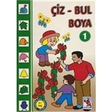 Nurdan Yayınları Çiz Bul Boya 1 Nurdan