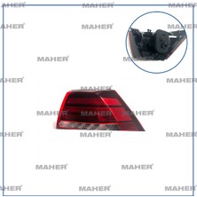 Maher Stop Lambası Golf7 17-20 LED Trend-Comf. Dış Sağ