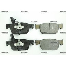 Maher BZT AUDI A4 / A5 2015= / VOLVO S90 II 2016=; ÖN FREN BALATASI FİŞLİ 8W0698151K
