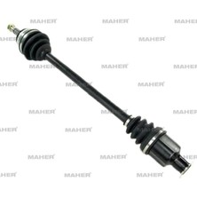 Maher Renault Megane Scenic 1996-2003 Aks Komple Ön Sağ ABSLİ 752MM 1.6 16V