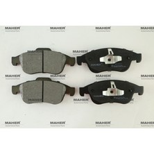 Maher Renault Megane Fluence Clio Captur 2010-2013 Fren Balatası Ön 440603905R