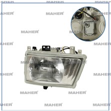 Maher Mitsubishi Canter Fuso 2006 ve Sonrası Canter Ön Far 06= Ön Sol Motorlu MK548497