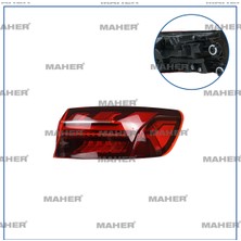Maher Stop Lambası A4 20-23 Ledli Dış Sağ