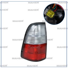 Maher Stop Lambası Tfr 97-02 Beyaz Kırmızı Sol