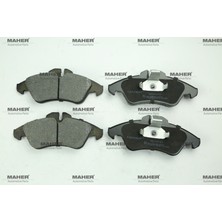 Maher Mercedes Sprinter 1995-2006 Fren Balatası Ön 2D0698151