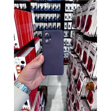 MCasering Xiaomi Redmi Note 10 Pro Uyumlu Kamera Koruma Çıkıntı Soft Kadife Doku Lansman Kapak Mor