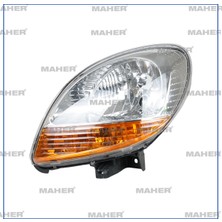 Maher Far Kangoo 03-07 Motorlu Sol Sarı Sinyalli