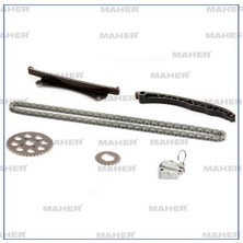 Maher Eksantrık Zıncır Setı Egea / Doblo / Palıo / Punto / Lınea / Albea/ Fıorıno 1.3jtd-1.3cdtı Euro 4-5 / Astra / Corsa / Combo 03= (6 Parça Delıklı Zıncır)