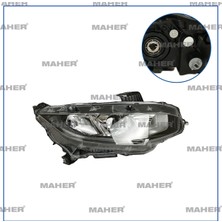 Maher Honda Civic 2016-2022 Far Sağ 33100-TET-H01