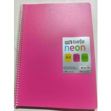 My Note Neon A4 Kareli Defter 120YP