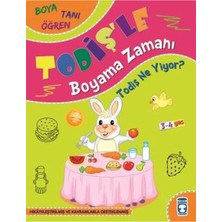 Todiş Ne Yiyor ? Todişle Boyama Zamanı 3-4 Yaş Timaşçocuk