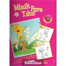 Çilek Kitaplar Çekirge Ile Karınca Masal Boyama Etkinlik Üçü Birarada Mikro Kitap-Çilek Kitap