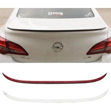 TeknoKapsül Opel Astra J Bagaj Çıtası Spoiler Parlak Beyaz 120CM