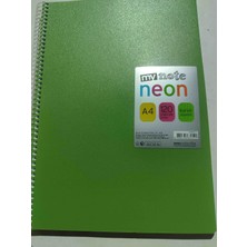 My Note Neon A4 Kareli Defter 120YP