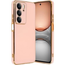 The Gencoo Realme C75 4g Kılıf Volet Silikon - Pembe