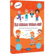 Anetil Ilk Okuma Yazma Seti 10 Kitap Parıltı