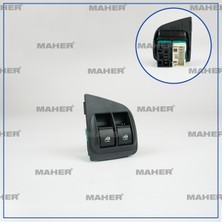 Maher Fiat Doblo Cam Açma Düğmesi Sol Tekli