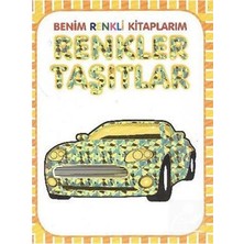 Benim Renkli Kitaplarim Renkler Taşitlar Poster Hediyeli Parıltı