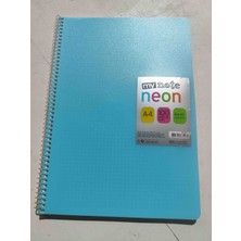 My Note Neon A4 Kareli Defter 100 Yp