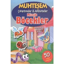 Muhteşem Çikartmalar Aktiviteler Minik Böcekler Parıltı