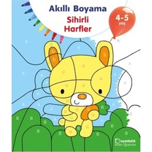 UÇANBALIK Akıllı Boyama Sihirli Harfler 4-5 Yaş Uçanbalık