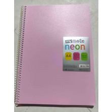 My Note Neon A4 Kareli Defter 120YP