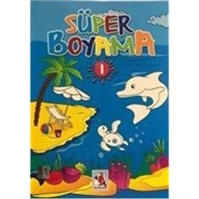 Nurdan Yayınları Süper Boyama 1 Nurdan