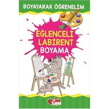 Çilek Kitaplar Eğlenceli Labirent Boyama Çilek